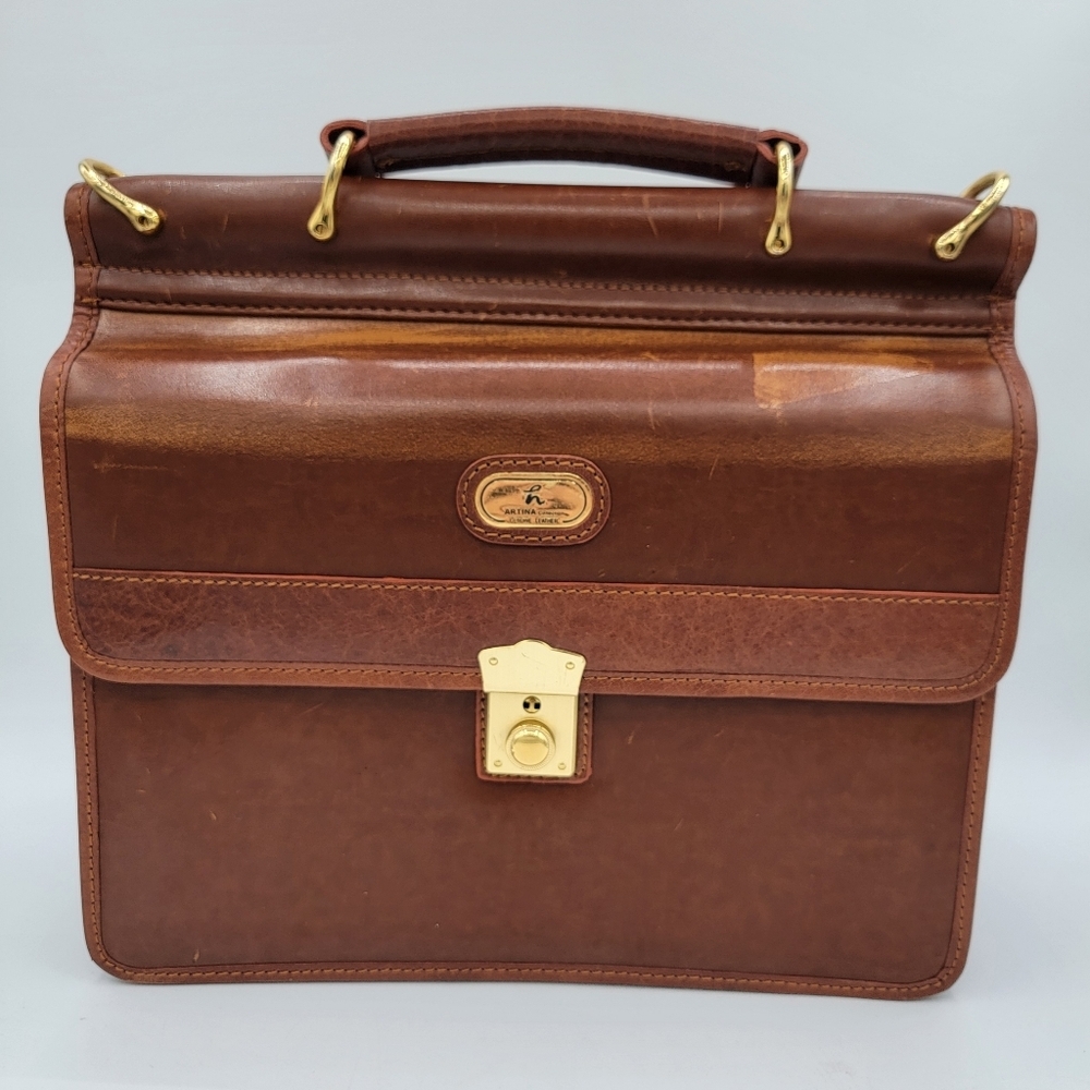 Vintage Leather Satchel